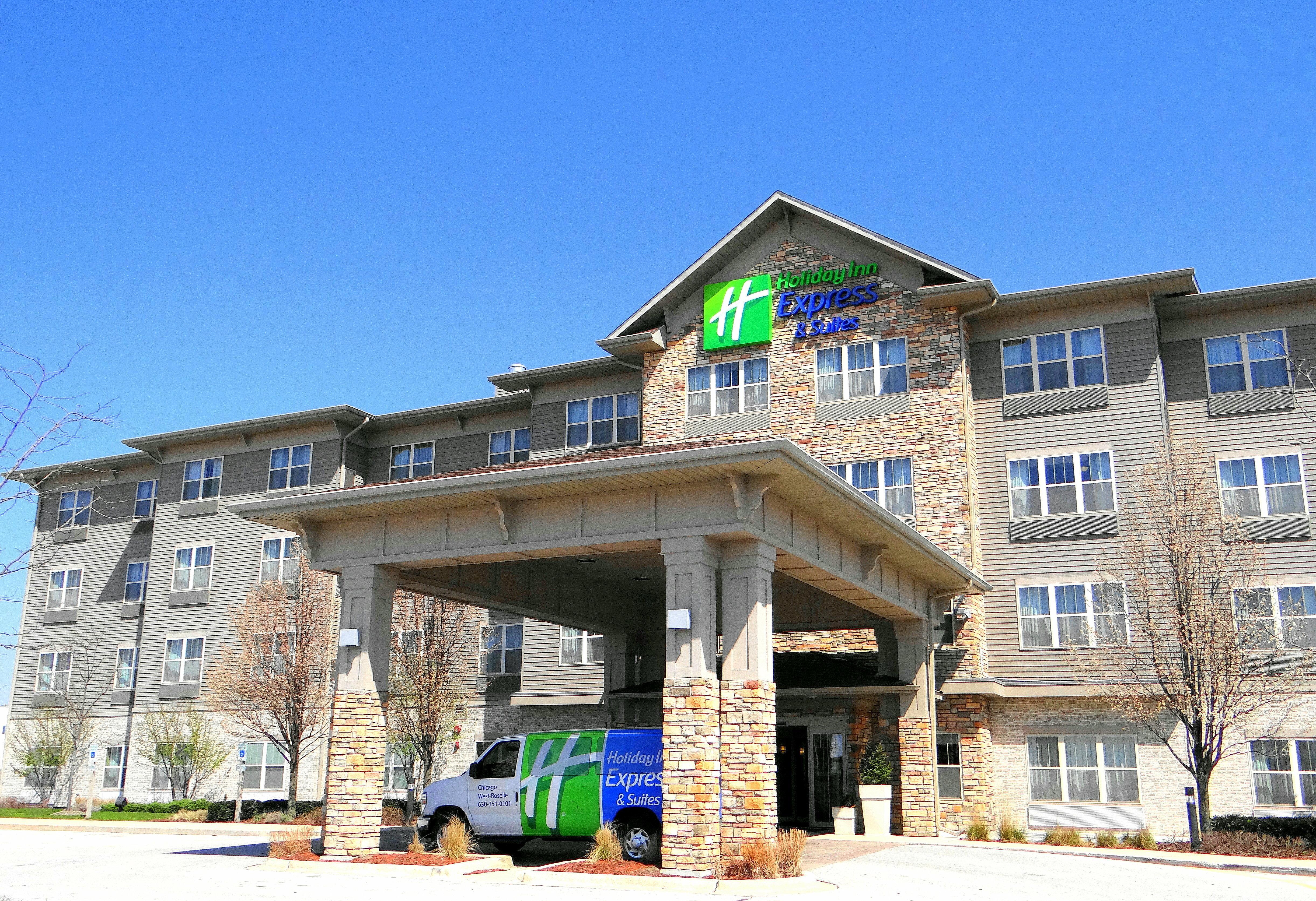 Holiday Inn Express Hotel & Suites Chicago West Roselle By Ihg Екстер'єр фото